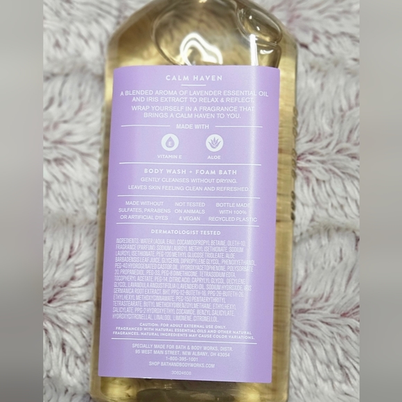 🪻BBW Calm Heaven Body Wash - Picture 4 of 6